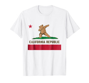 Funny shirts V-neck Tank top Hoodie sweatshirt usa uk au ca gifts for Dabbing California Bear Shirt California Flag Bear Dab Gift 2191956