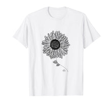 Load image into Gallery viewer, Funny shirts V-neck Tank top Hoodie sweatshirt usa uk au ca gifts for Large Sunflower Design T-Shirt (Light Colors) 3809983
