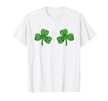 Load image into Gallery viewer, Funny shirts V-neck Tank top Hoodie sweatshirt usa uk au ca gifts for St Patricks Day Shirt Women - Shamrock Boobs Funny T Shirt 1938773
