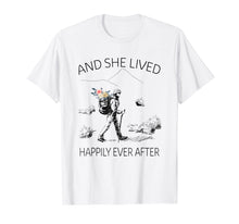 Load image into Gallery viewer, Funny shirts V-neck Tank top Hoodie sweatshirt usa uk au ca gifts for Women And She Lived Happily Ever After Hiking Lover T-shirt 1618964
