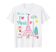 Load image into Gallery viewer, Funny shirts V-neck Tank top Hoodie sweatshirt usa uk au ca gifts for Oh la la  I love Paris Eiffel tower French traditions Shirt  T-Shirt 1192356
