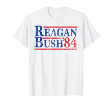Load image into Gallery viewer, Reagan Bush 84 T-shirt Ronald Reagan for President 1984
