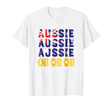 Load image into Gallery viewer, Funny shirts V-neck Tank top Hoodie sweatshirt usa uk au ca gifts for Australia T Shirt Aussie Aussie Aussie Oi! Oi! Oi! 320833
