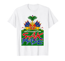 Load image into Gallery viewer, Funny shirts V-neck Tank top Hoodie sweatshirt usa uk au ca gifts for Sak Pase Shirt | Cute Haitian Creole Pride T-Shirt Gift 1202054
