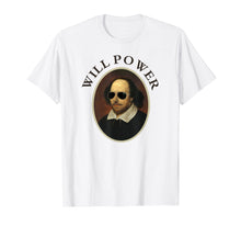 Load image into Gallery viewer, Funny shirts V-neck Tank top Hoodie sweatshirt usa uk au ca gifts for Classic William Shakespeare Will Power TShirt-Retro Vintage 2223246
