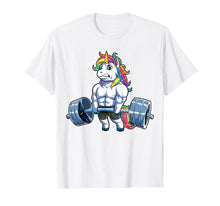 Load image into Gallery viewer, Funny shirts V-neck Tank top Hoodie sweatshirt usa uk au ca gifts for Unicorn Weightlifting T shirt Deadlift Fitness Gym Women Tee 973300
