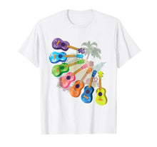Load image into Gallery viewer, Funny shirts V-neck Tank top Hoodie sweatshirt usa uk au ca gifts for Ukulele Shirt Hawaiian, Colorful Ukulele Tees For Girls 937133
