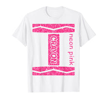 Load image into Gallery viewer, Funny shirts V-neck Tank top Hoodie sweatshirt usa uk au ca gifts for Neon Pink Crayon Halloween Couple Friend Group Costume Shirt 1489528
