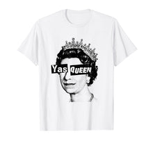 Load image into Gallery viewer, Funny shirts V-neck Tank top Hoodie sweatshirt usa uk au ca gifts for Yas Queen Elizabeth Of England London Funny LGBT Shirts 1976470
