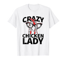 Load image into Gallery viewer, Funny shirts V-neck Tank top Hoodie sweatshirt usa uk au ca gifts for Crazy Chicken Lady Shirt Funny Farmer Gifts For Men, Women 2631598
