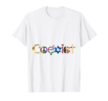 Load image into Gallery viewer, Funny shirts V-neck Tank top Hoodie sweatshirt usa uk au ca gifts for Coexist Shirt 2093470
