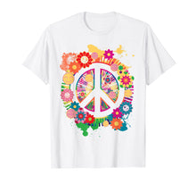 Load image into Gallery viewer, Funny shirts V-neck Tank top Hoodie sweatshirt usa uk au ca gifts for Peace Sign T-Shirt - Colorful Peace Tshirt - 70&#39;s Tee Shirt 890807

