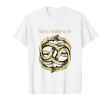 Load image into Gallery viewer, Funny shirts V-neck Tank top Hoodie sweatshirt usa uk au ca gifts for Dune Gift Fear is The Mind Killer Shirt 804221
