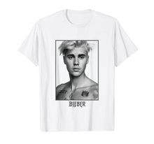 Load image into Gallery viewer, Funny shirts V-neck Tank top Hoodie sweatshirt usa uk au ca gifts for Mens Justin Bieber Black/White Photo T-Shirt 1050985
