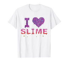 Load image into Gallery viewer, Funny shirts V-neck Tank top Hoodie sweatshirt usa uk au ca gifts for Kids Slime Shirts | I Love Slime Shirt 2065954
