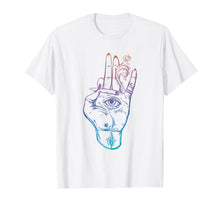 Load image into Gallery viewer, Funny shirts V-neck Tank top Hoodie sweatshirt usa uk au ca gifts for Illuminati Weed Smoking Spliff Hand T-Shirt. Stoner 420 Tee 1577473
