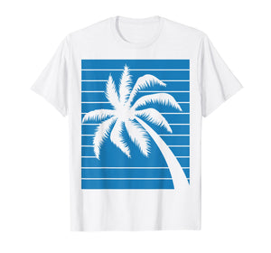 Funny shirts V-neck Tank top Hoodie sweatshirt usa uk au ca gifts for Blue Tropical Palm Tree T-Shirt 1615847