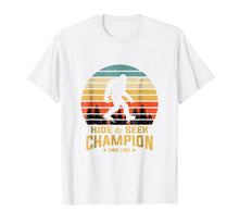 Load image into Gallery viewer, Hide And Seek World Champion T-Shirt Bigfoot Retro Vintage
