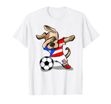 Load image into Gallery viewer, Funny shirts V-neck Tank top Hoodie sweatshirt usa uk au ca gifts for Dog Dabbing Soccer Puerto Rico Jersey Shirt - Football Gift 2960575
