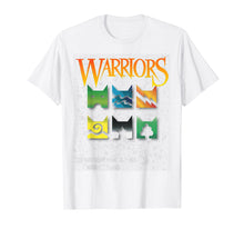 Load image into Gallery viewer, Warrior Cats Clan Icons T-Shirt - boy and girls book readers
