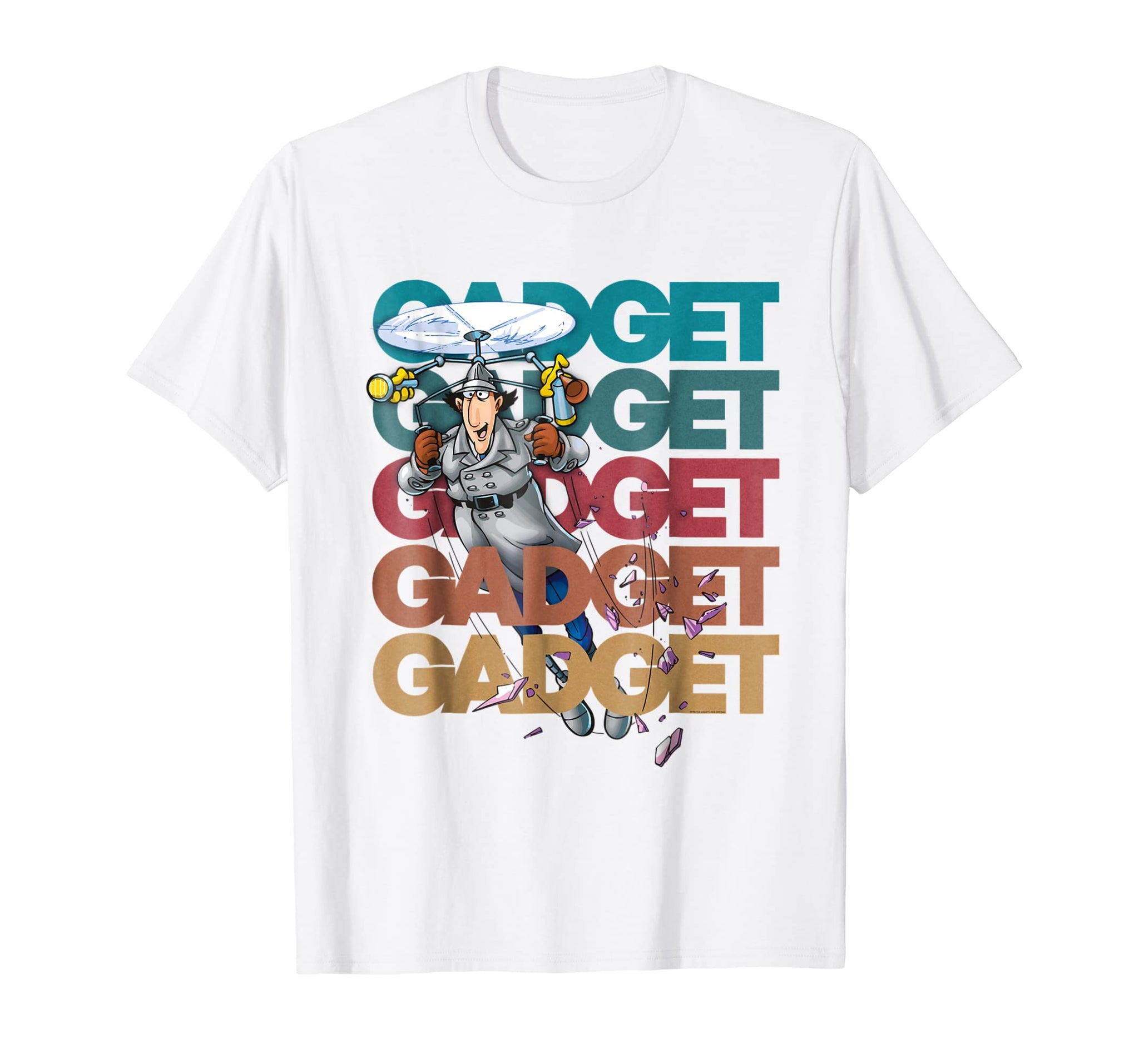 kugle Uovertruffen Krønike Inspector Gadget - Adult T Shirt - Typography 04 – Australia Shirts
