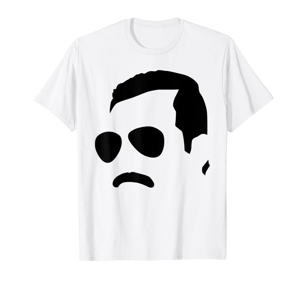 Freddie Mercury Official Monochrome Block Face T-Shirt 901805