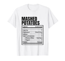 Load image into Gallery viewer, Funny shirts V-neck Tank top Hoodie sweatshirt usa uk au ca gifts for Funny Mashed Potatoes Nutrition Facts Thanksgiving Christmas T-Shirt 755952
