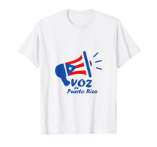 Load image into Gallery viewer, Original Voz de Puerto Rico Logo T-Shirt

