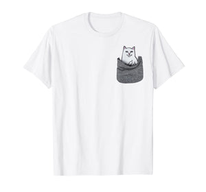 Kitty Cat in my your Pocket Gift, Funny Cat T-Shirt-96294