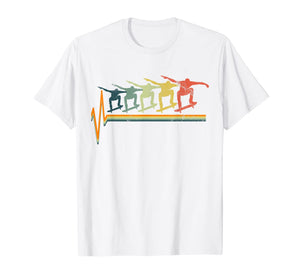 Skateboard Tshirt Skater T-Shirt Gift Tee Ollie Vintage
