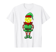 Load image into Gallery viewer, Funny shirts V-neck Tank top Hoodie sweatshirt usa uk au ca gifts for Funny Christmas Pickleball Elf, Pickleball Gifts T-Shirt 1009955
