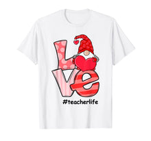 Load image into Gallery viewer, Love LOVE TEACHER LIFE Valentine Day Lover Gift T-Shirt-1205420

