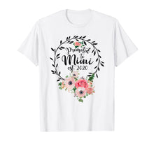 Load image into Gallery viewer, Promoted to Mimi Est 2020 - Floral First Time Grandma T-Shirt-1444542
