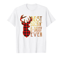 Load image into Gallery viewer, Mens Reindeer Best Buckin&#39; G-Daddy Ever Christmas Pajamas Gifts T-Shirt

