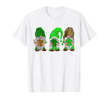 Load image into Gallery viewer, Leprechaun Irish Gnomes Leopard Plaid St Patrick&#39;s Day Gifts T-Shirt-167832
