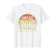 Load image into Gallery viewer, 10 Year Old Gifts Vintage 2010 Limited Edition 10th Birthday T-Shirt-137433
