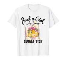 Load image into Gallery viewer, Just A Girl Who Loves Guinea Pigs Shirt Animal Lover Gift-201171
