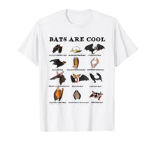 Load image into Gallery viewer, Bats are cool lovely bats kinds t shirt 295224
