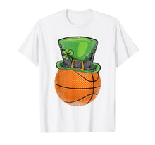 Load image into Gallery viewer, Basketball Leprechaun Shamrock St Patricks Day Men Boys Kids TShirt300255
