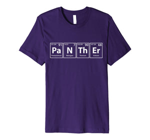 Funny shirts V-neck Tank top Hoodie sweatshirt usa uk au ca gifts for Panther Periodic Table Elements Spelling T-Shirt 2051909