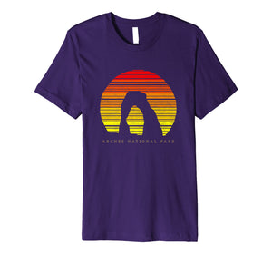 Funny shirts V-neck Tank top Hoodie sweatshirt usa uk au ca gifts for Arches National Park (Utah) - Minimalist Sun Lines Tee Shirt 1106481