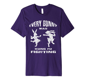 Funny shirts V-neck Tank top Hoodie sweatshirt usa uk au ca gifts for Every Bunny was Kung Fu Fighting T-Shirt EveryBunny 1233482