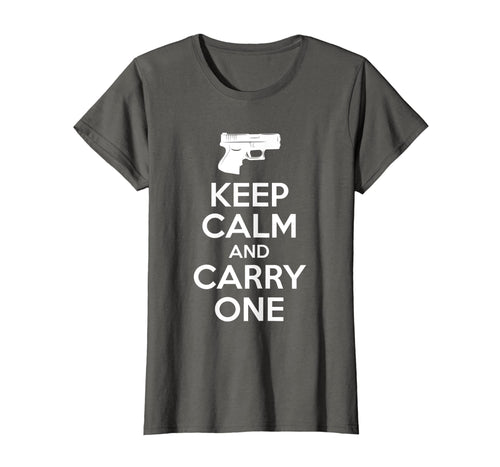 Funny shirts V-neck Tank top Hoodie sweatshirt usa uk au ca gifts for Keep Calm and Carry One - Gun Gifts - Hunter T-shirt 3542322