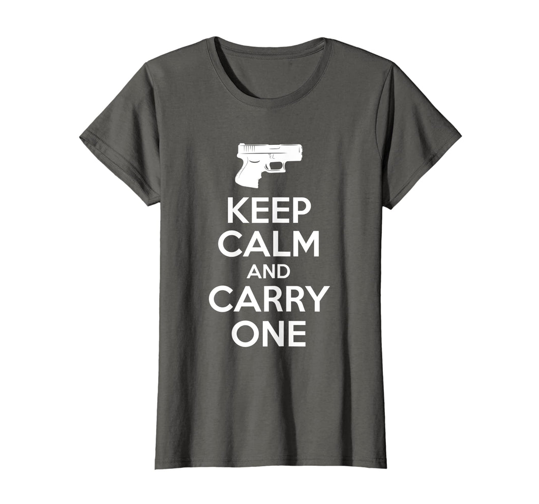 Funny shirts V-neck Tank top Hoodie sweatshirt usa uk au ca gifts for Keep Calm and Carry One - Gun Gifts - Hunter T-shirt 3542322