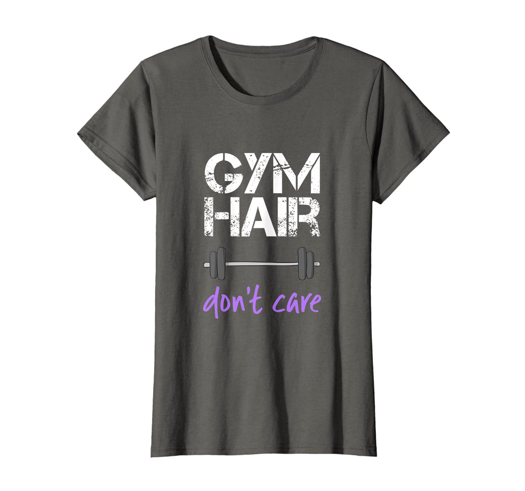 Funny shirts V-neck Tank top Hoodie sweatshirt usa uk au ca gifts for Workout T-Shirt Saying Gym Hair Don't Care Women Fitness 710075