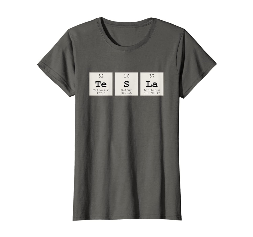 Funny shirts V-neck Tank top Hoodie sweatshirt usa uk au ca gifts for Periodic Table Tesla Shirt 76218