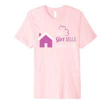 Load image into Gallery viewer, Funny shirts V-neck Tank top Hoodie sweatshirt usa uk au ca gifts for This Girl Sells Real Estate TShirt - Female Realtor Gift Tee 3084798
