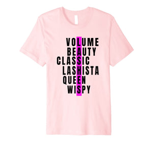 Funny shirts V-neck Tank top Hoodie sweatshirt usa uk au ca gifts for Lash Artist Gift Tshirt Eyelash Esthetician Present 3519722
