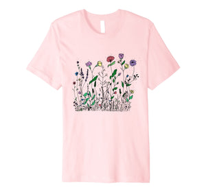 Funny shirts V-neck Tank top Hoodie sweatshirt usa uk au ca gifts for Wild Flowers T-Shirt 2056638