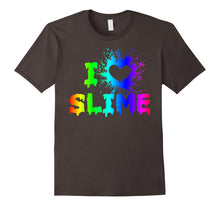 Load image into Gallery viewer, Funny shirts V-neck Tank top Hoodie sweatshirt usa uk au ca gifts for I Love Slime Funny Rainbow Bright Heart Craft Splat T Shirt 2074619
